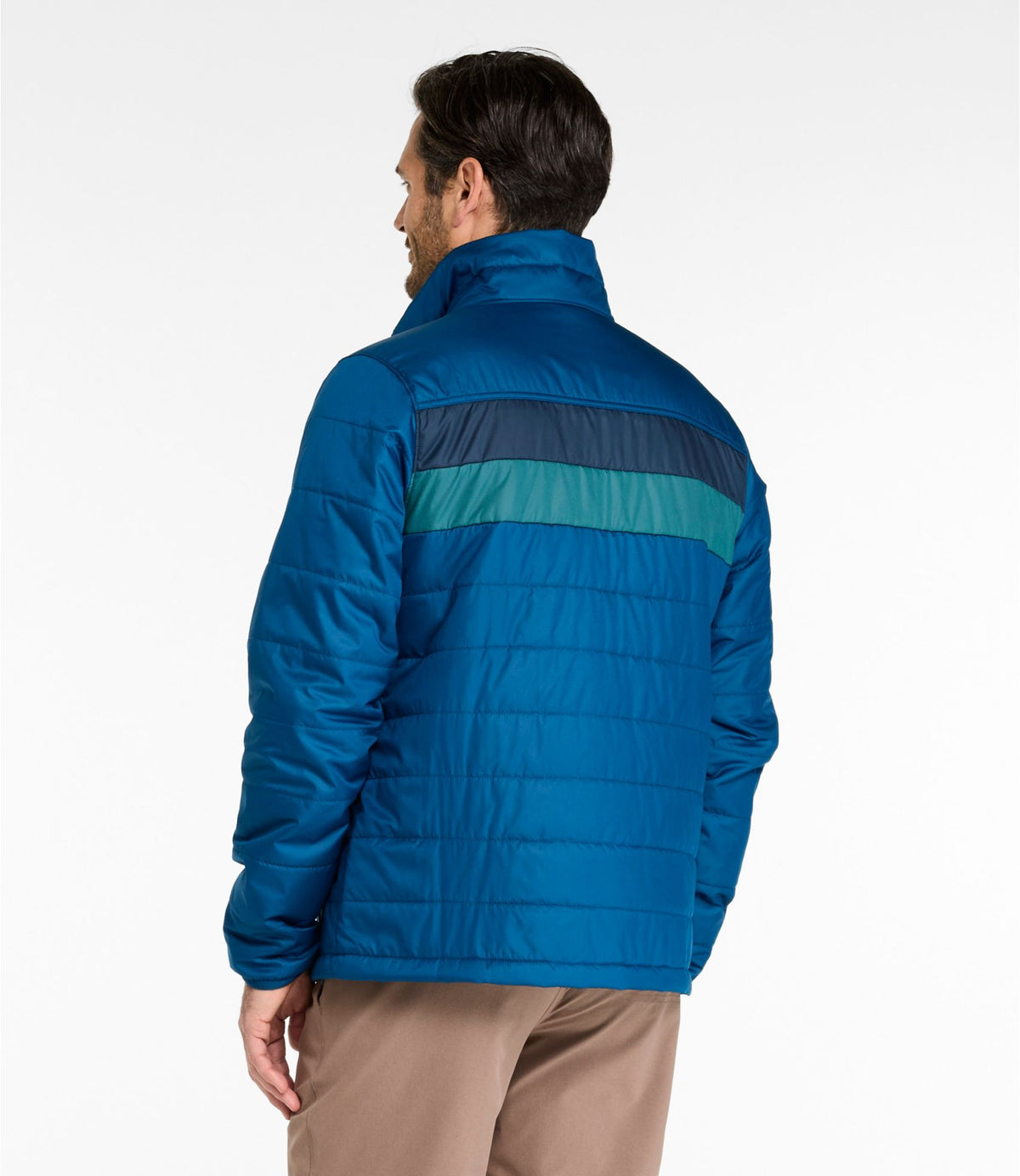 Men's Mountain Classic Puffer Jacket, Colorblock