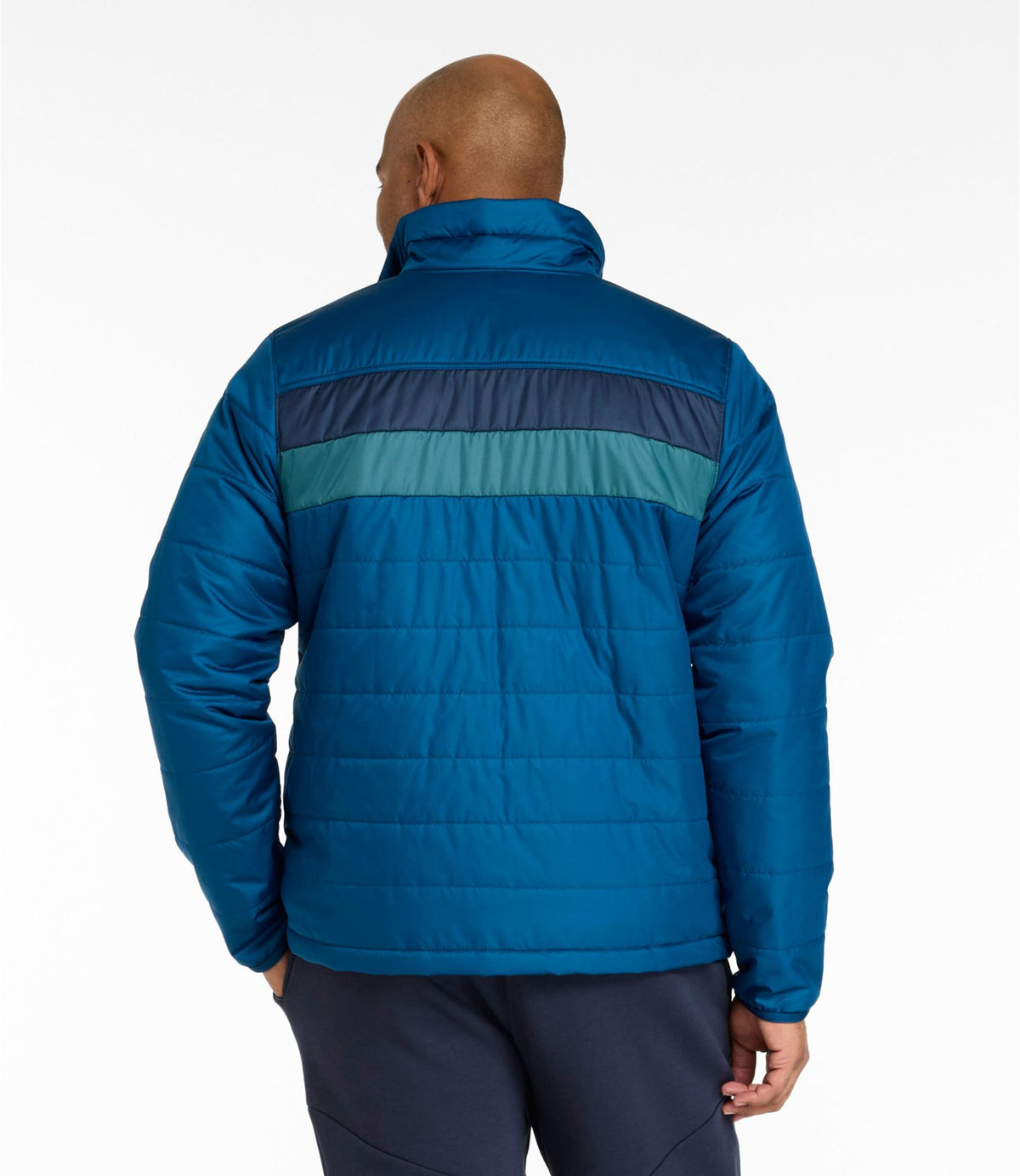 Men's Mountain Classic Puffer Jacket, Colorblock