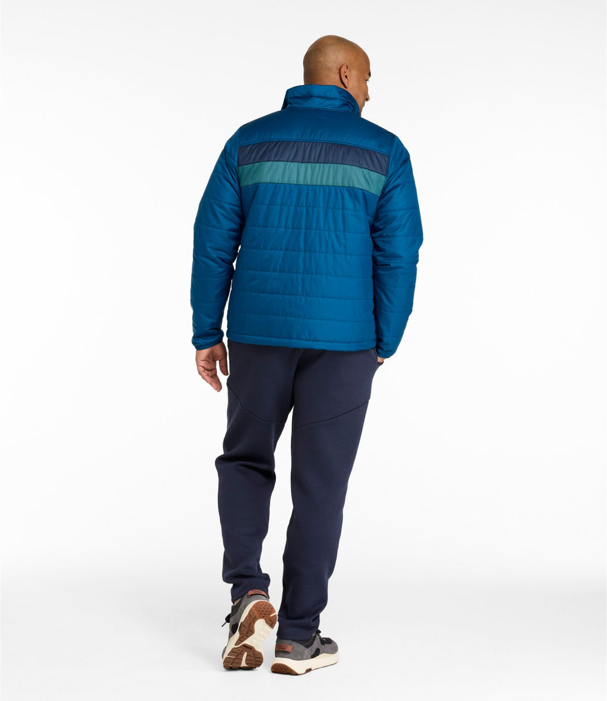 Men's Mountain Classic Puffer Jacket, Colorblock