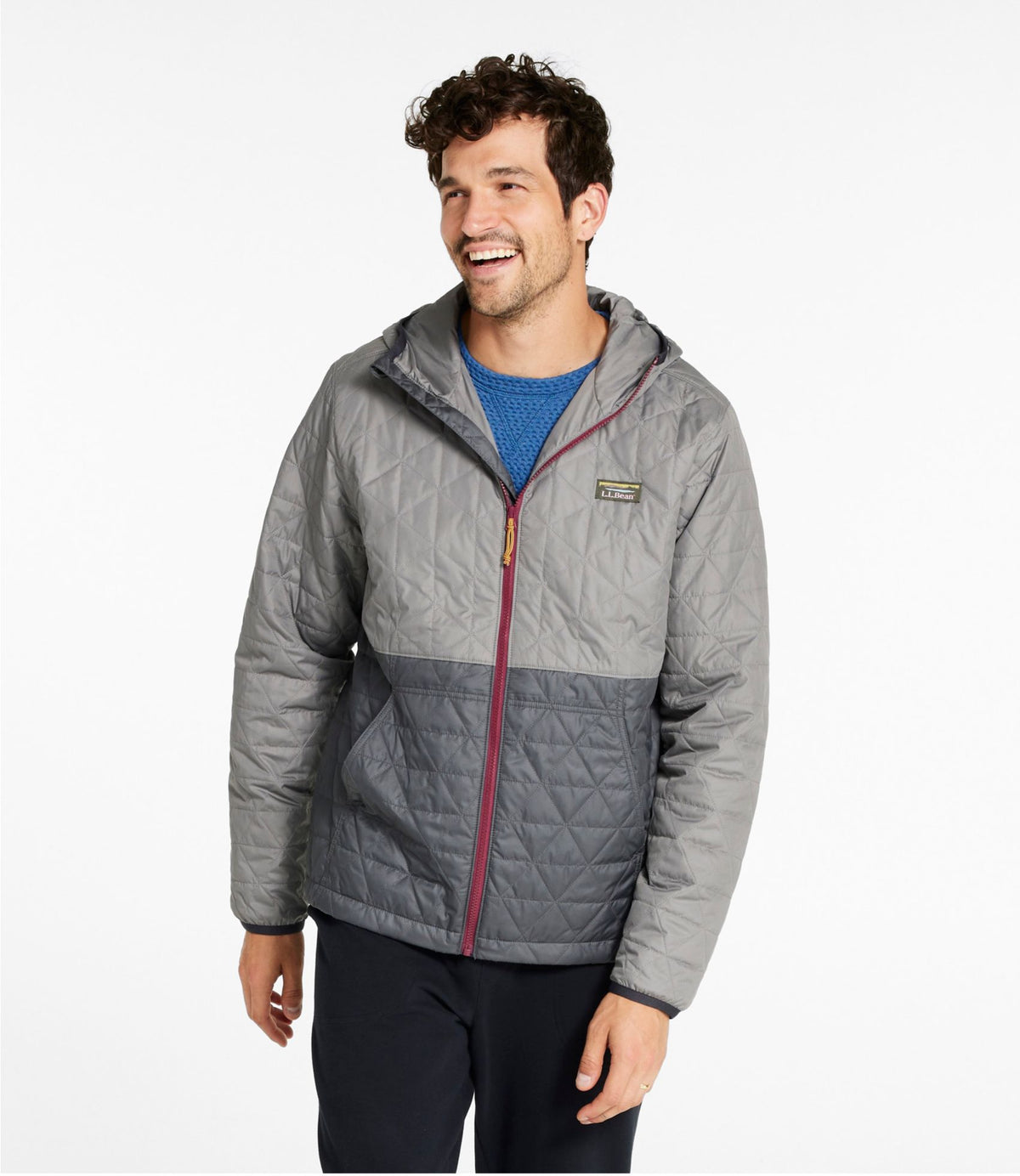 Men's Katahdin Insulated Hoodie, Colorblock