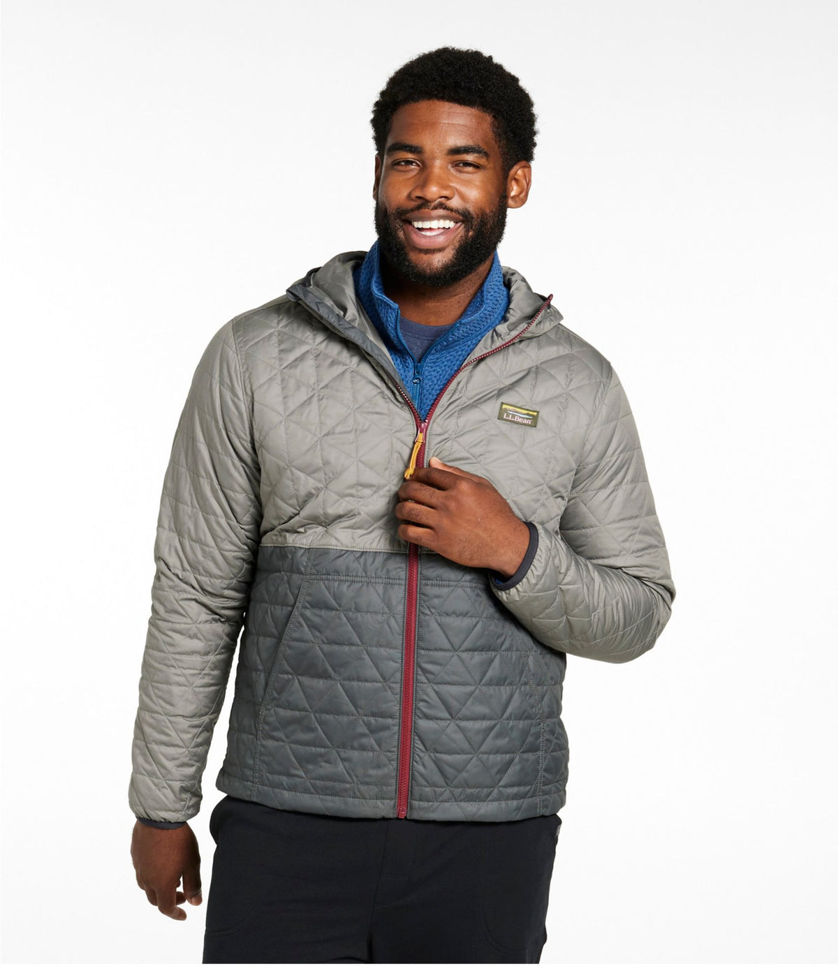 Men's Katahdin Insulated Hoodie, Colorblock