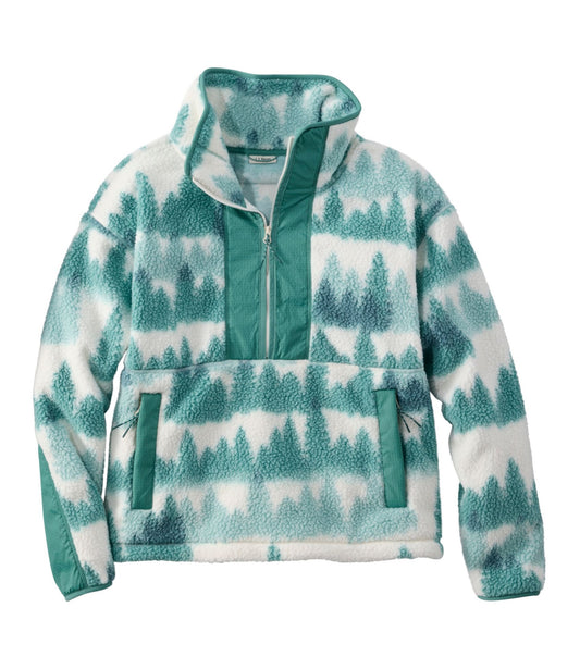 Women's Mountainside Fleece Half-Zip Pullover, Print