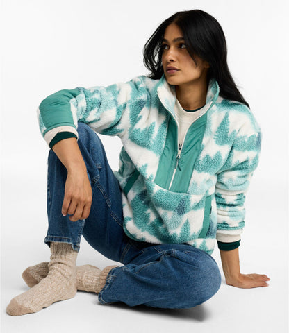 Women's Mountainside Fleece Half-Zip Pullover, Print