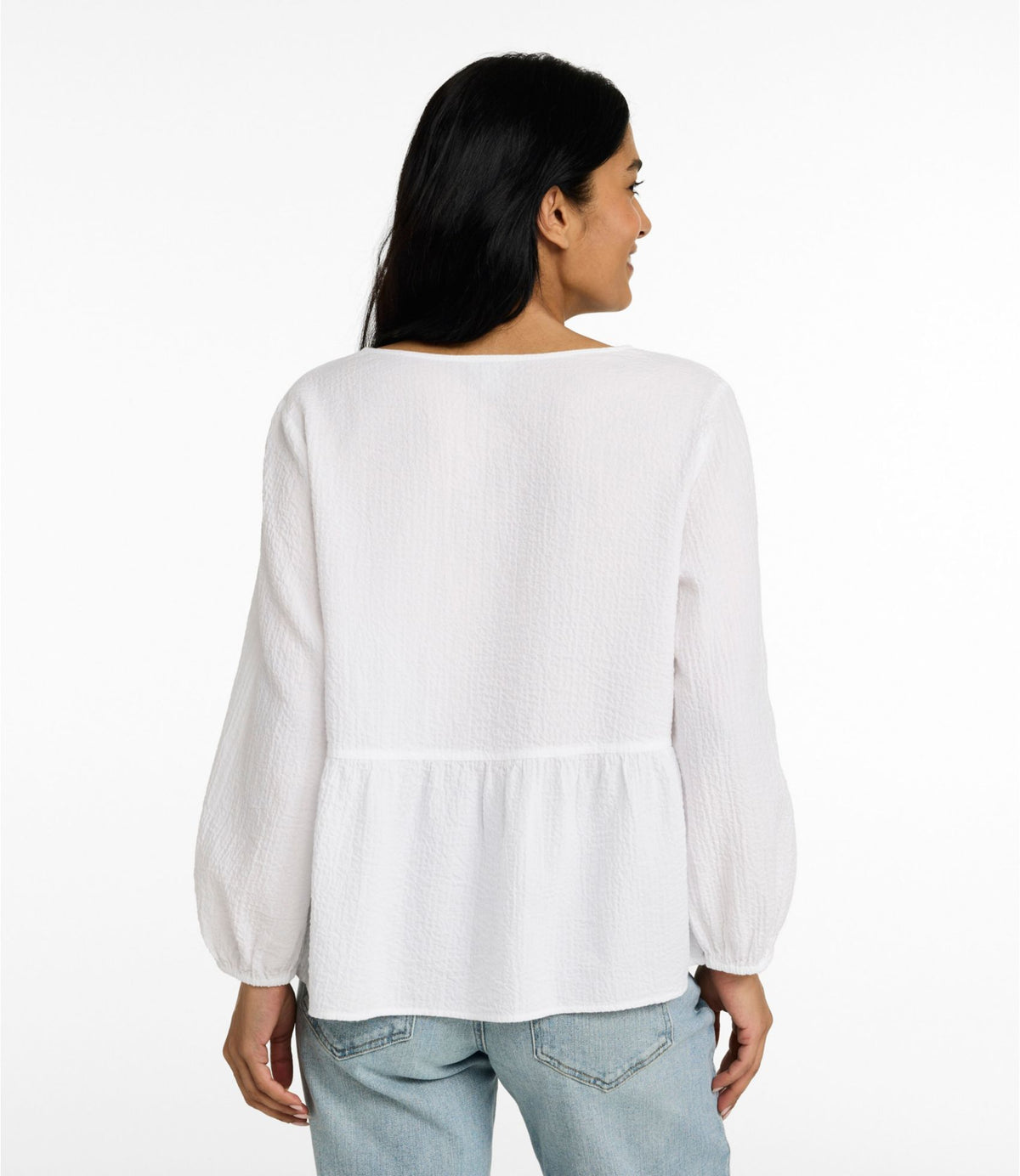 Women's Sunwashed Textured Popover Shirt