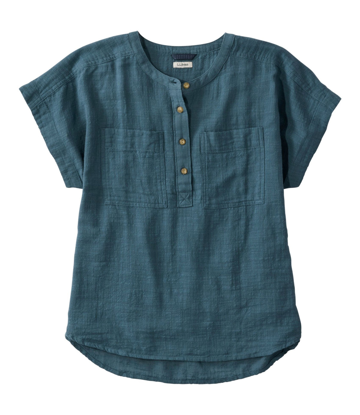Women's L.L.Bean Day Breeze Shirt, Short-Sleeve Popover