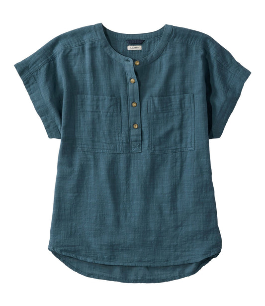 Women's L.L.Bean Day Breeze Shirt, Short-Sleeve Popover