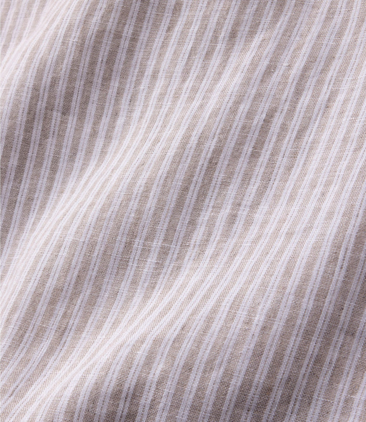 Women's Premium Washable Linen Shirt, Short-Sleeve Stripe