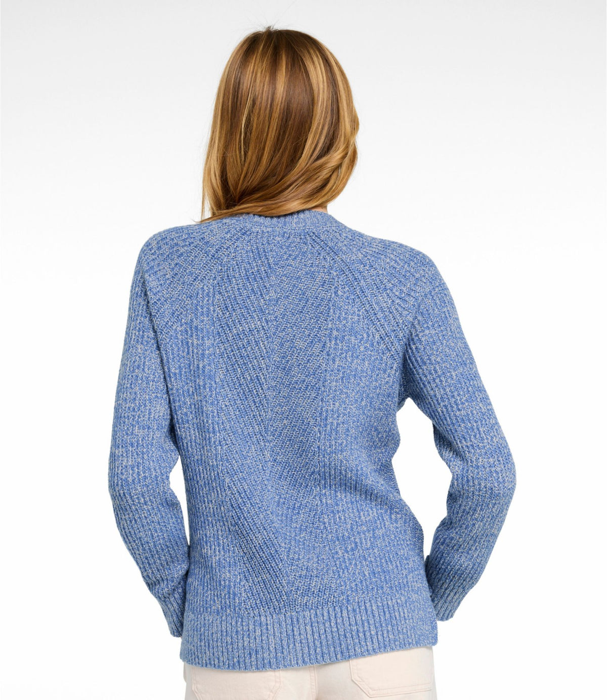 Women's Mariner Shaker Sweater, Crewneck