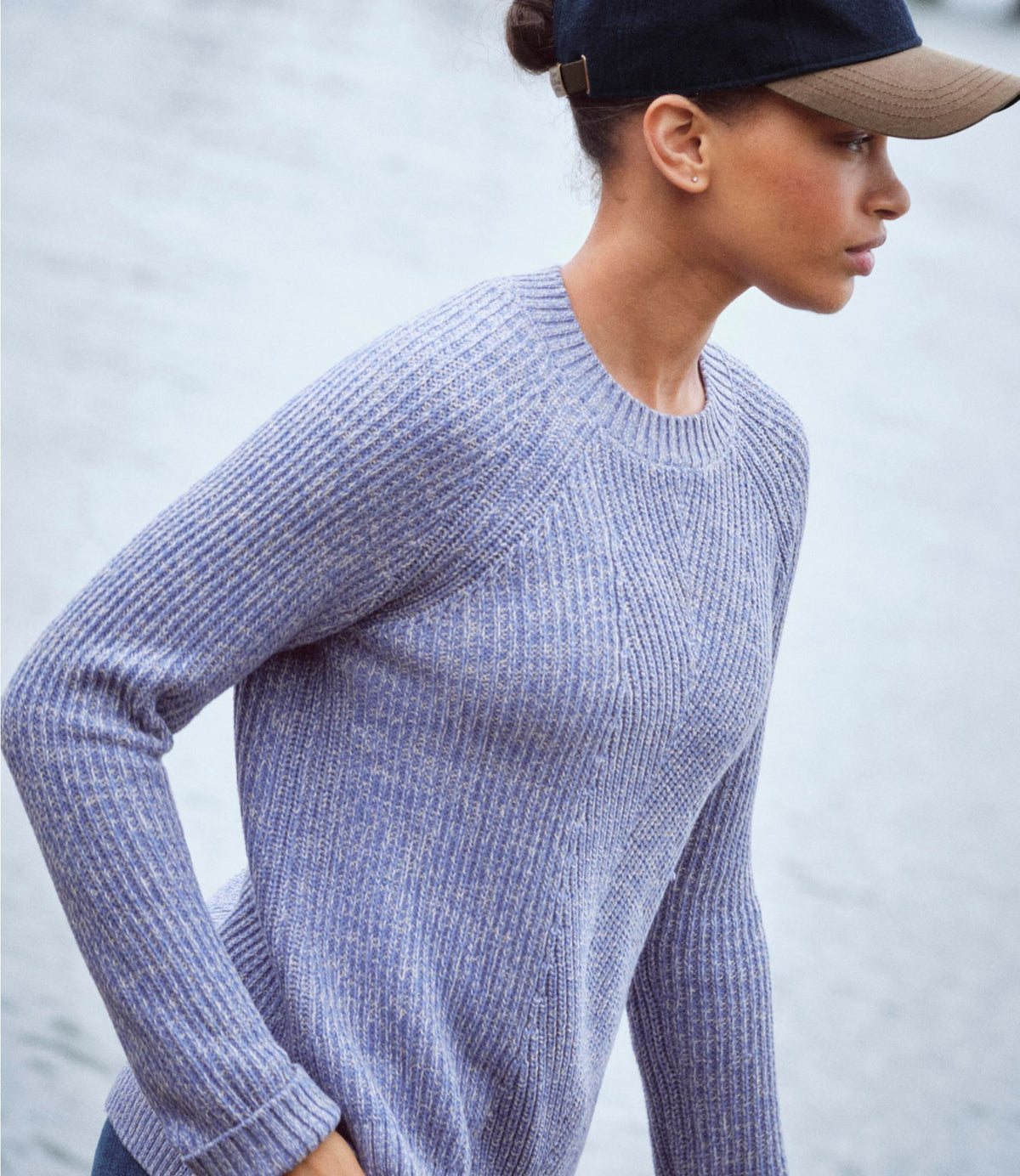 Women's Mariner Shaker Sweater, Crewneck