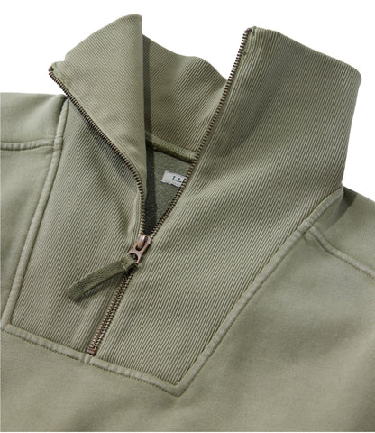Women's Sunwashed Sweats, Quarter-Zip
