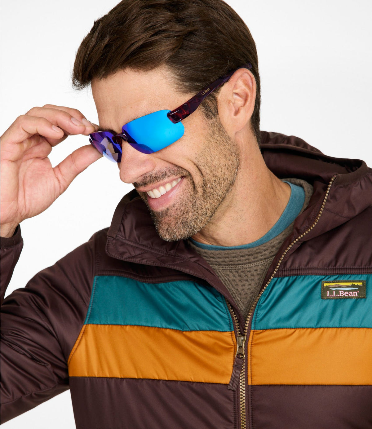 Adults' L.L.Bean Polarized Performance BiFocal Rimless Mirror Sunglasses