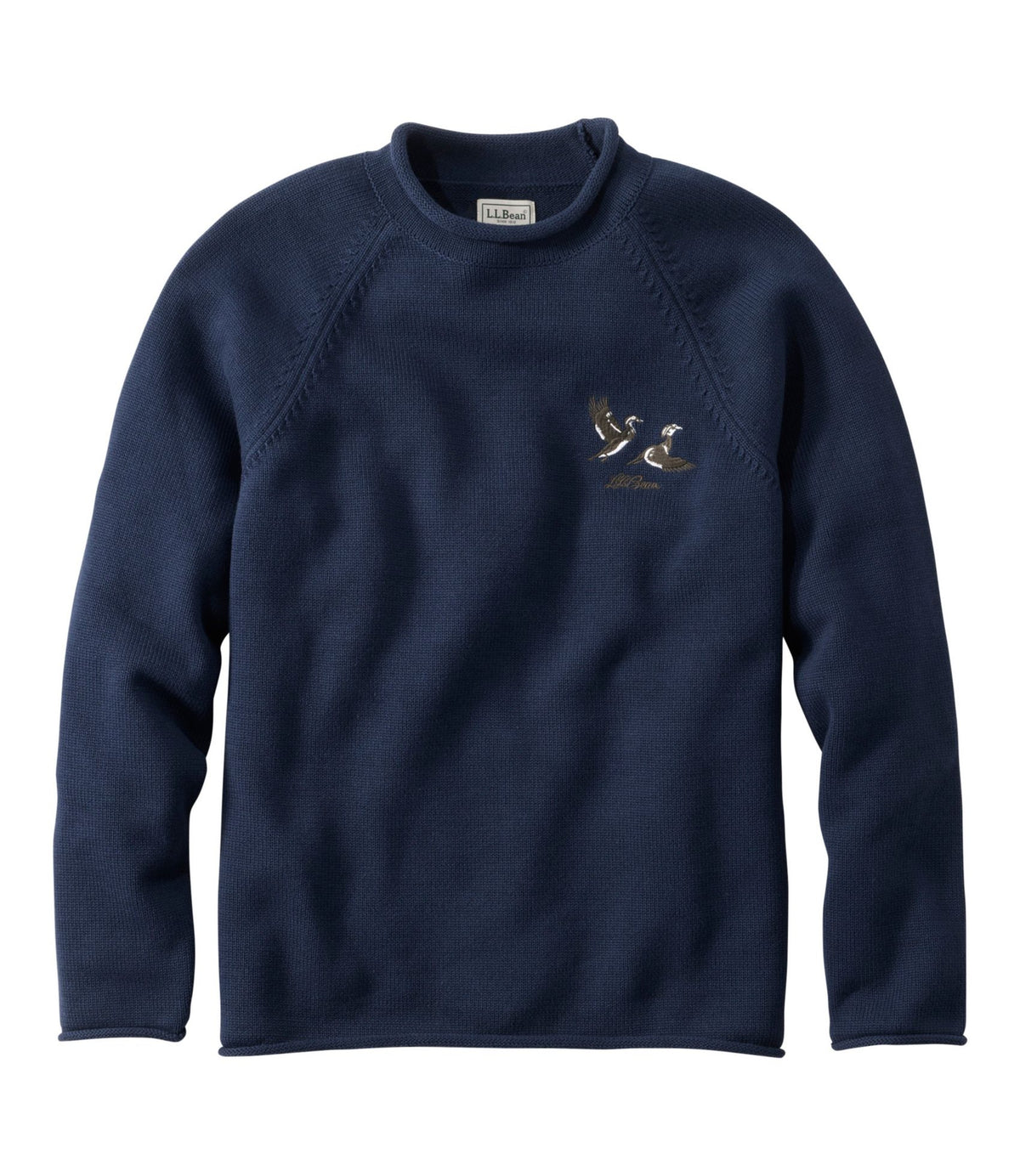 Men's The Original Double L® Rollneck Sweater, Novelty