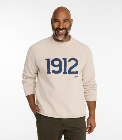 Men's The Original Double L® Rollneck Sweater, Novelty