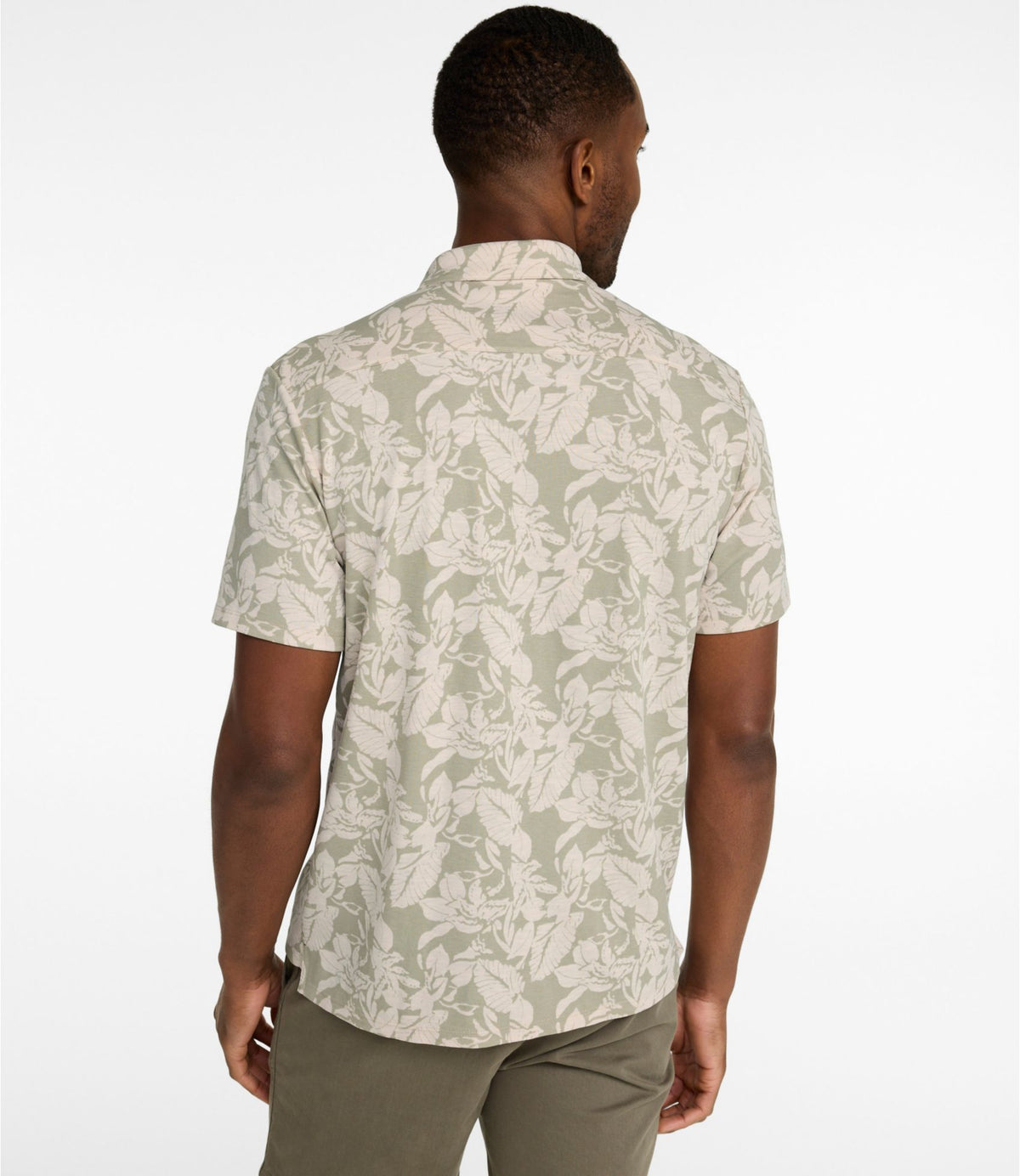 Men's Sunwashed Ultrasoft Button-Front Shirt, Short-Sleeve, Print