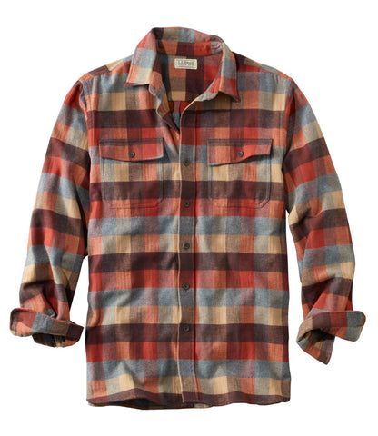 Men's Chamois Shirt, Traditional Fit, Plaid