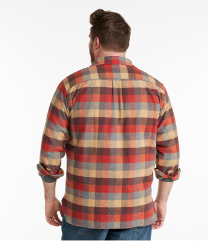 Men's Chamois Shirt, Traditional Fit, Plaid