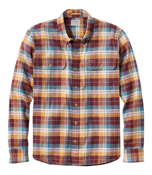 Men's Stonecoast Hemp Shirt, Long-Sleeve, Slightly Fitted Untucked Fit