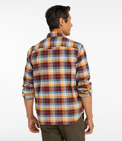 Men's Stonecoast Hemp Shirt, Long-Sleeve, Slightly Fitted Untucked Fit