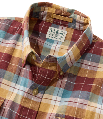 Men's Stonecoast Hemp Shirt, Long-Sleeve, Slightly Fitted Untucked Fit