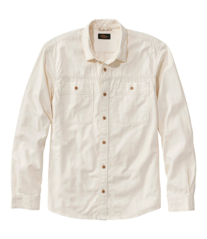 Men's Signature Washed Field Shirt, Slim Fit