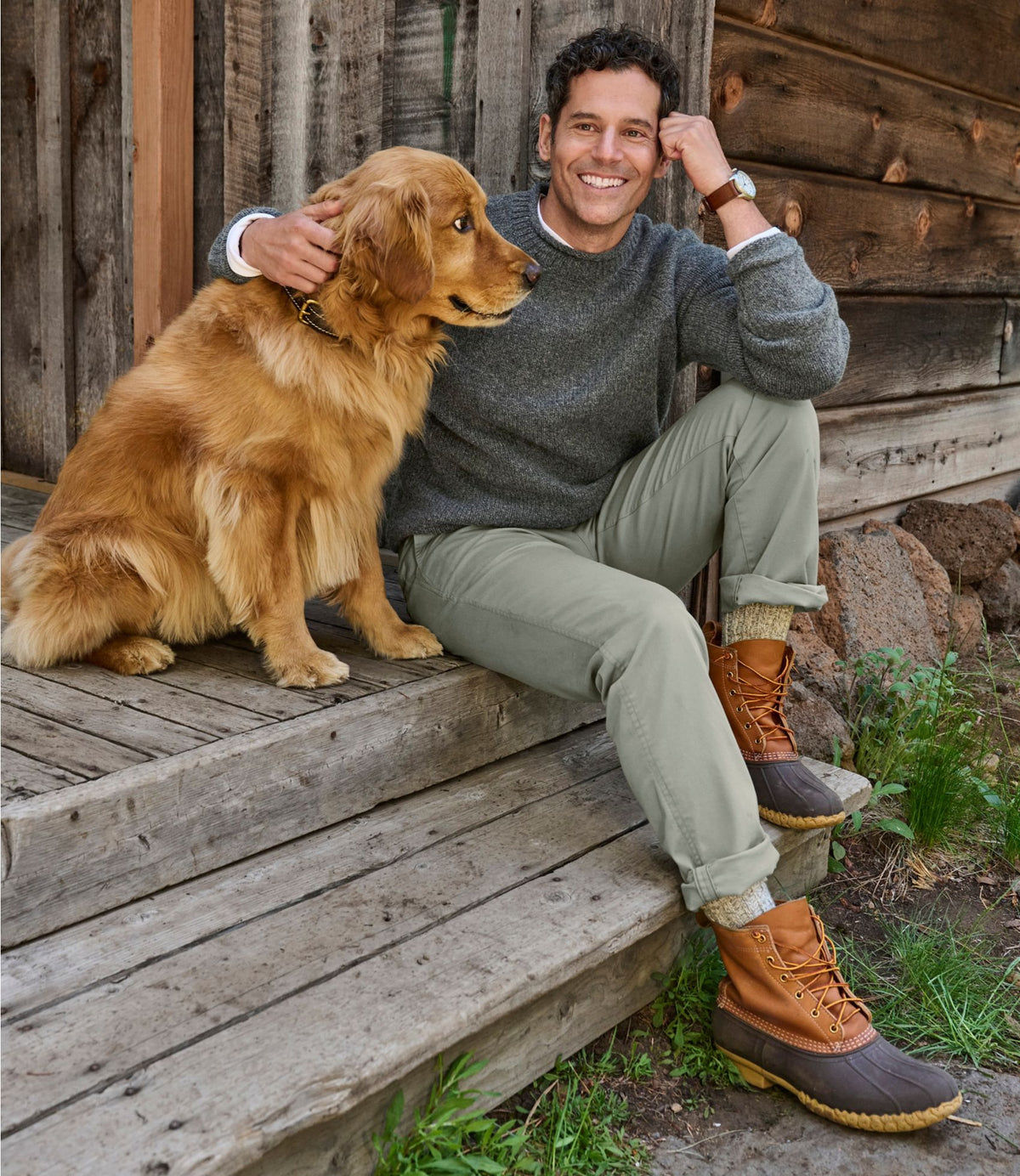 Men's Bean's Classic Ragg Wool Sweater, Rollneck