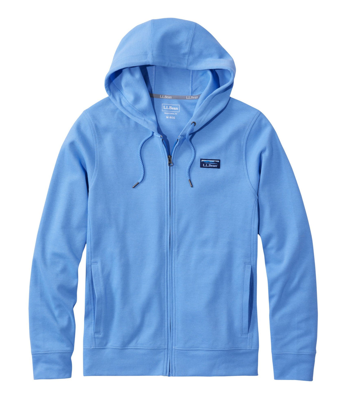 Men's Comfort Stretch Performance® Piqué, Full-Zip Hoodie