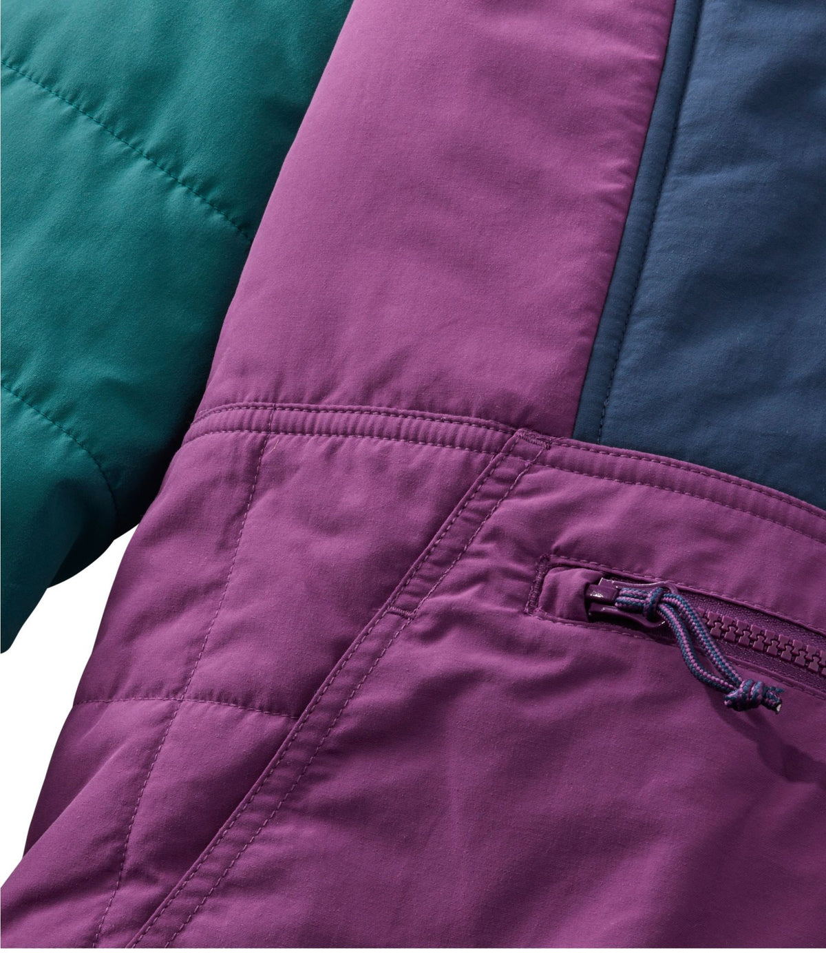 Women's Mountain Classic Insulated Anorak, Colorblock