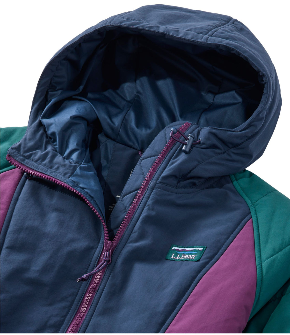 Women's Mountain Classic Insulated Anorak, Colorblock