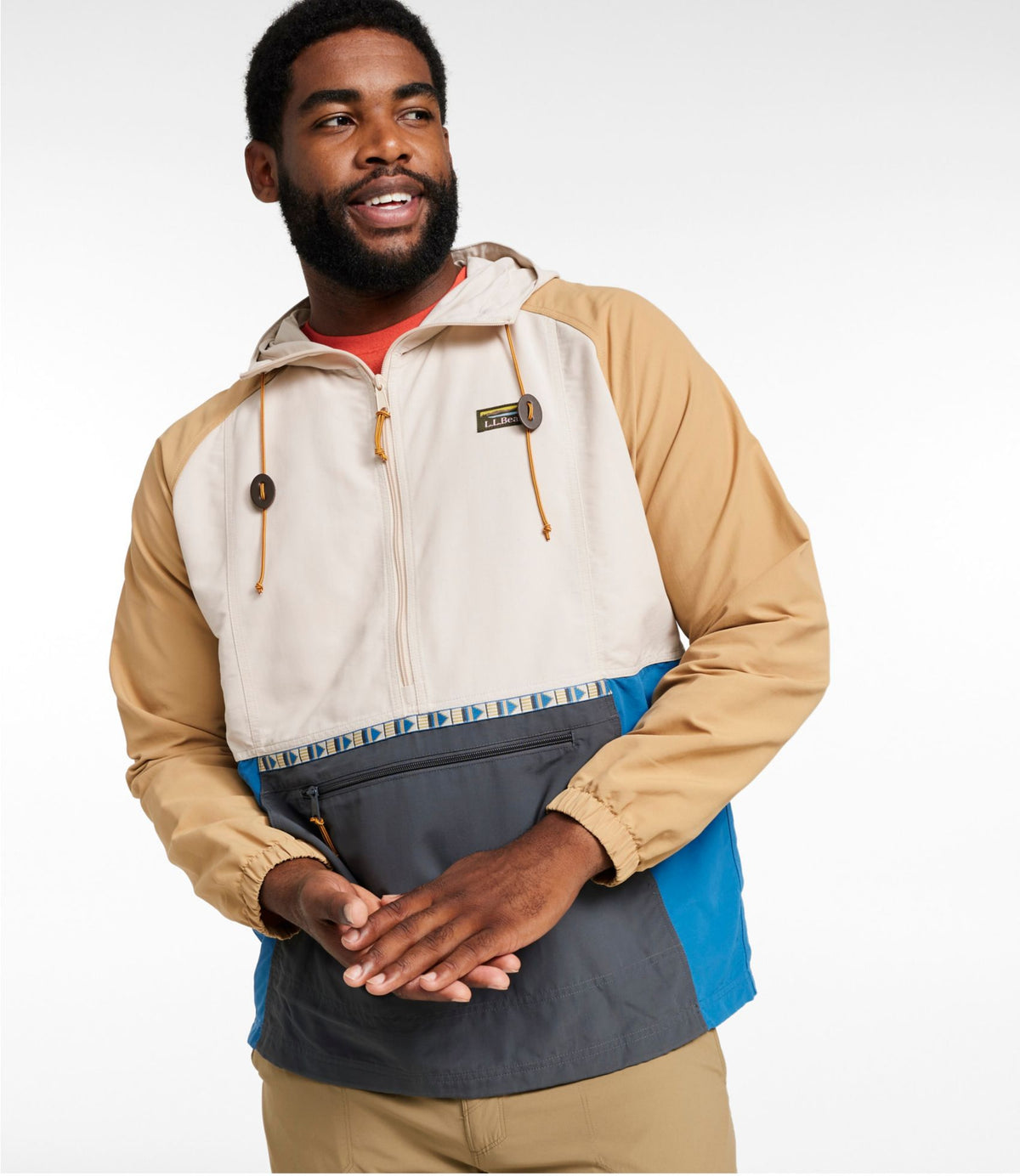 Men's Mountain Classic Anorak, Multi-Color