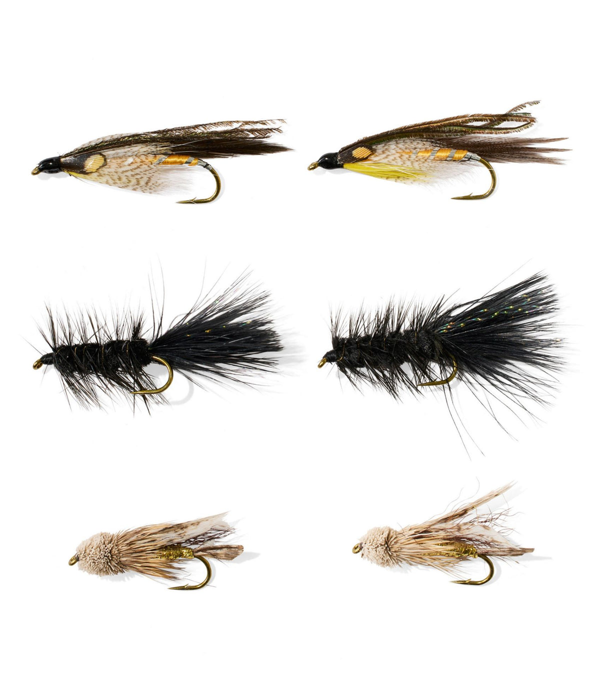 Umpqua Classic Streamer Fly Assortment, 6 flies