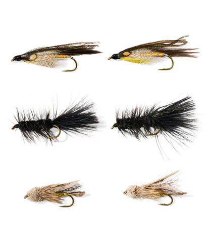 Umpqua Classic Streamer Fly Assortment, 6 flies