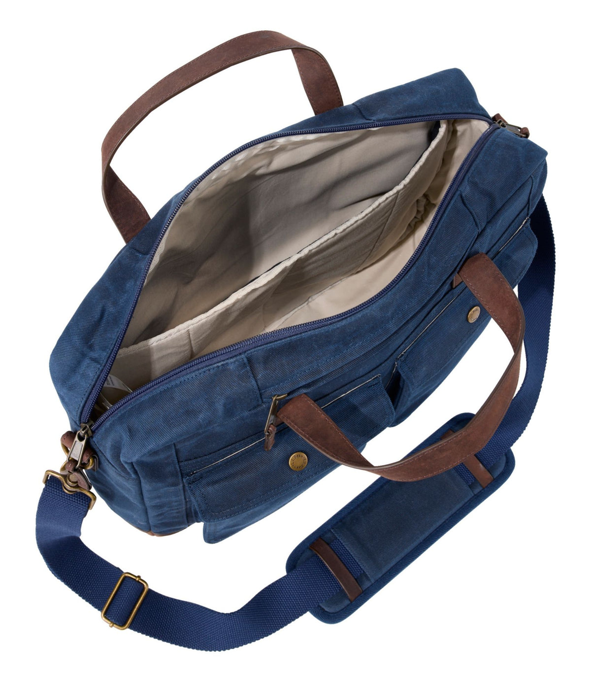 Waxed Canvas Briefcase