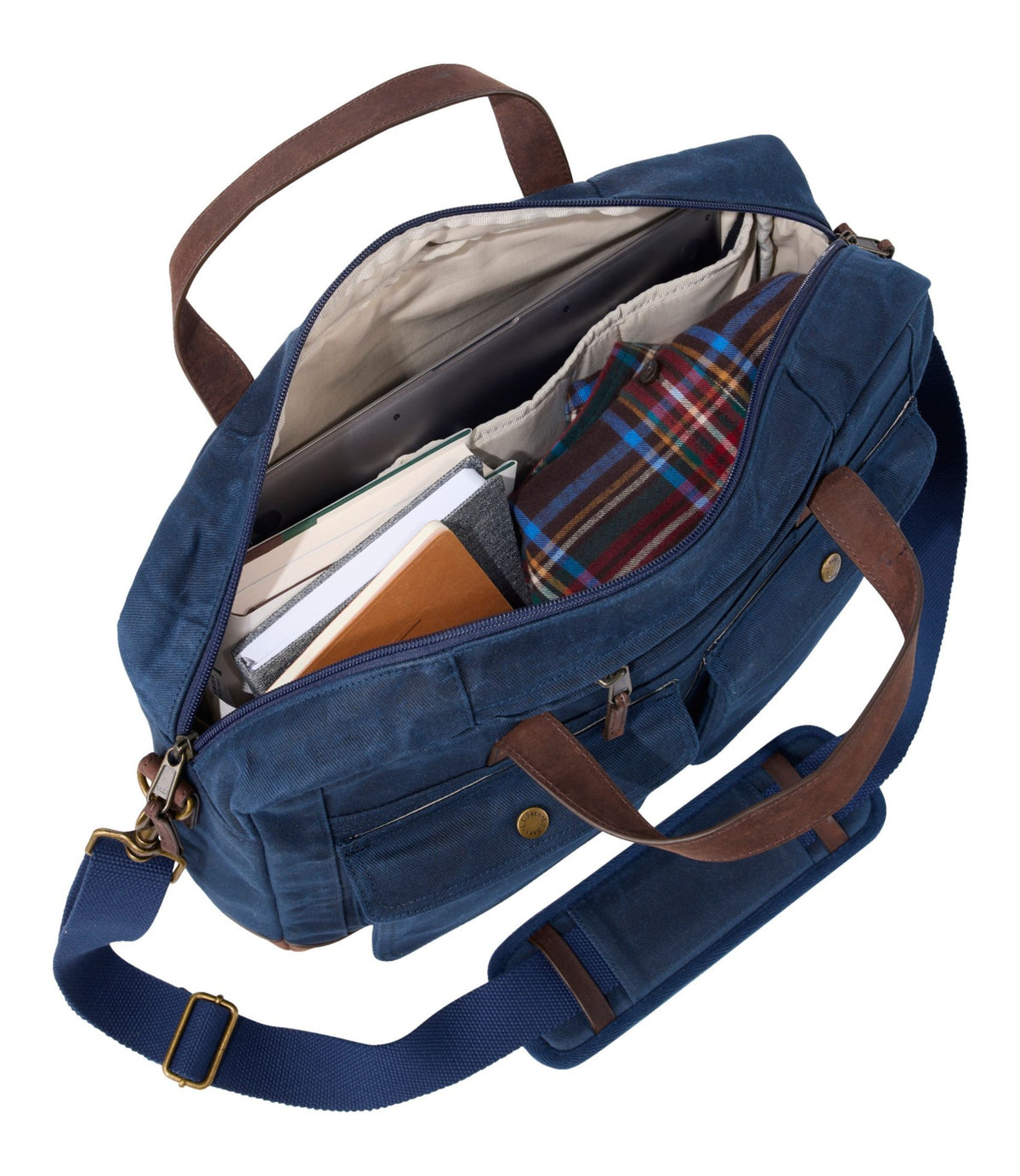 Waxed Canvas Briefcase