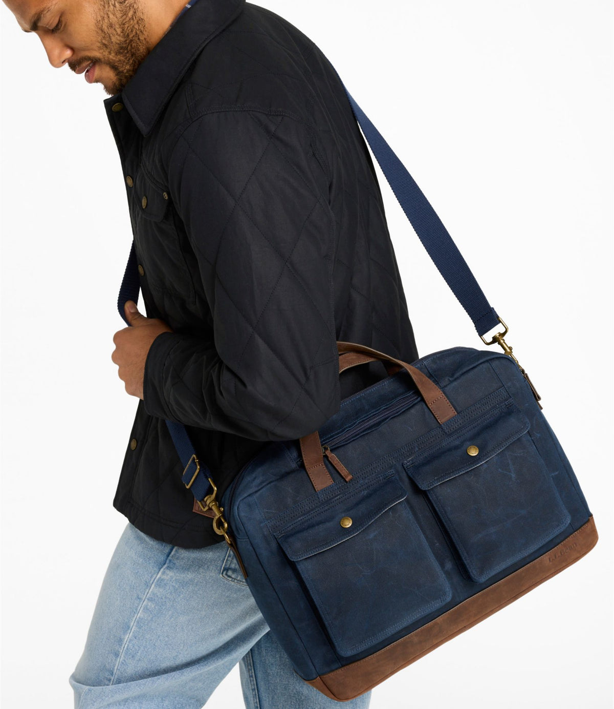 Waxed Canvas Briefcase