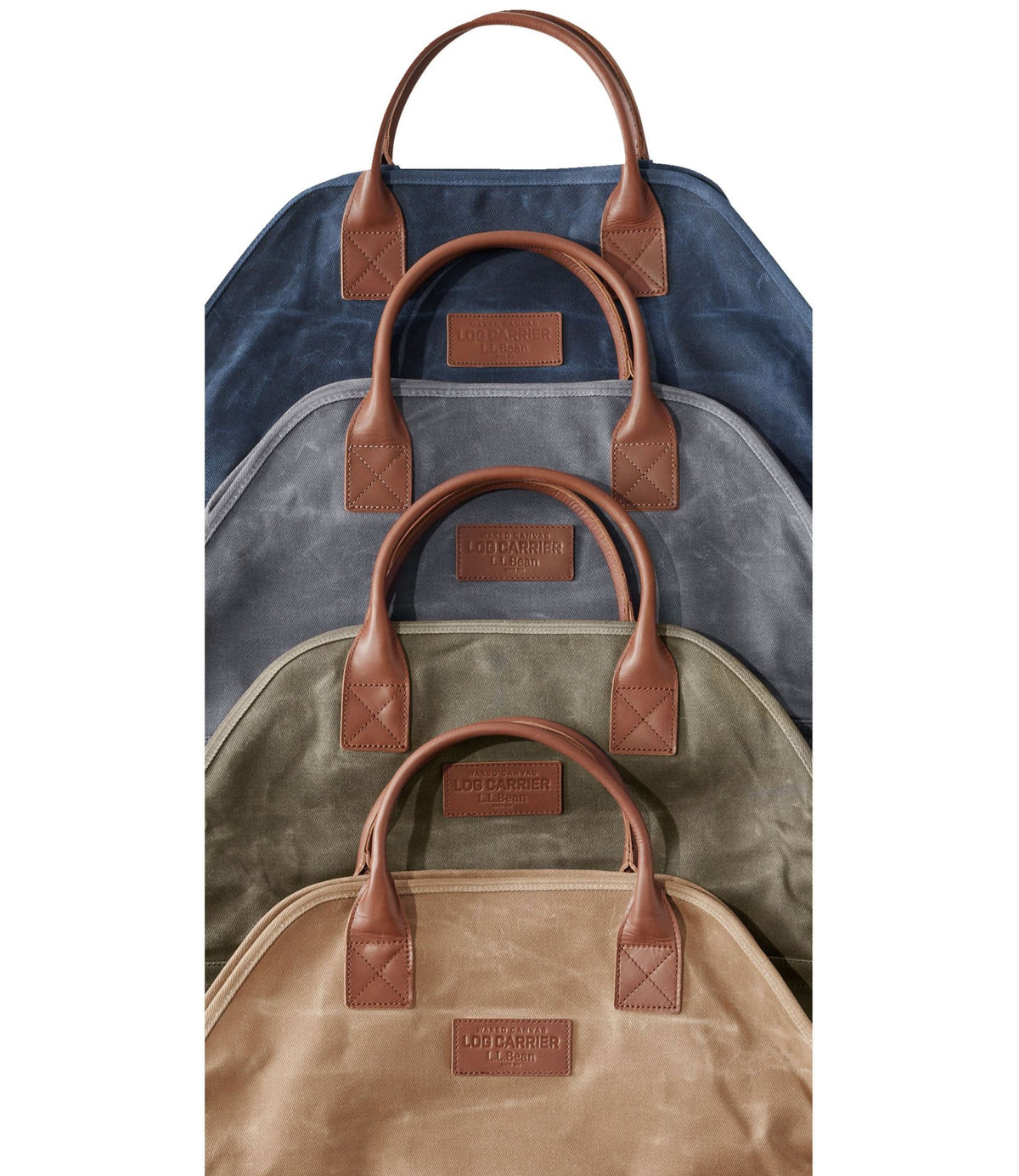Waxed-Canvas Log Carrier