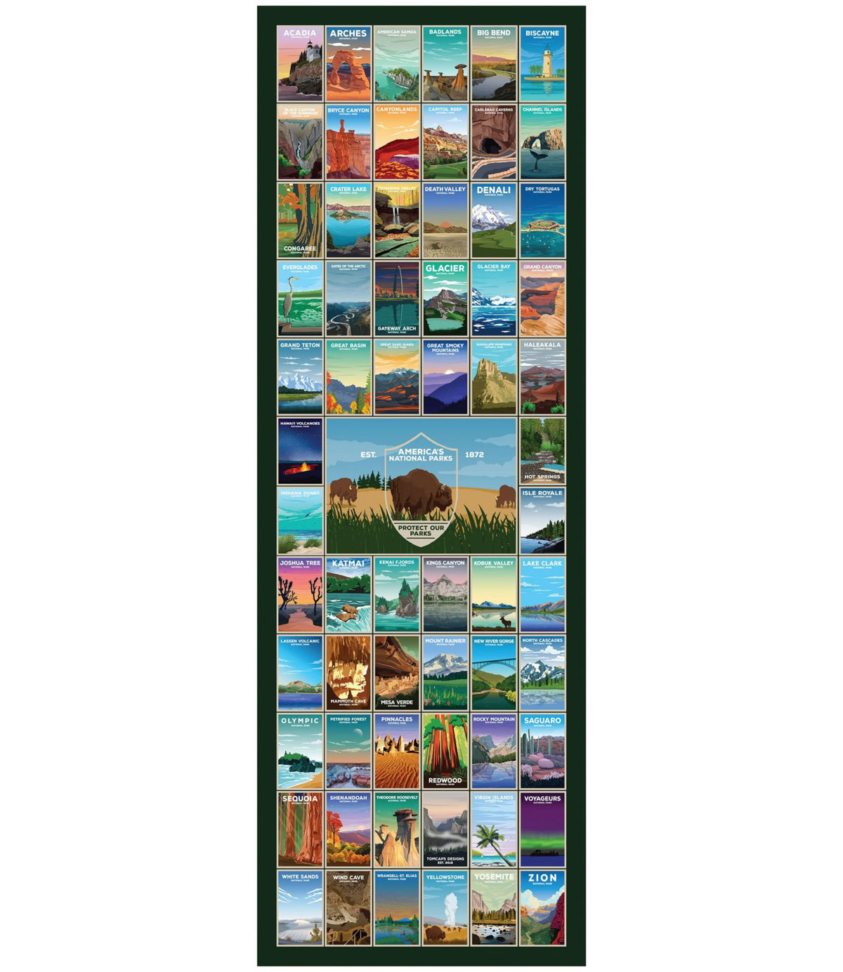 America's National Park Puzzle, 750 Pieces
