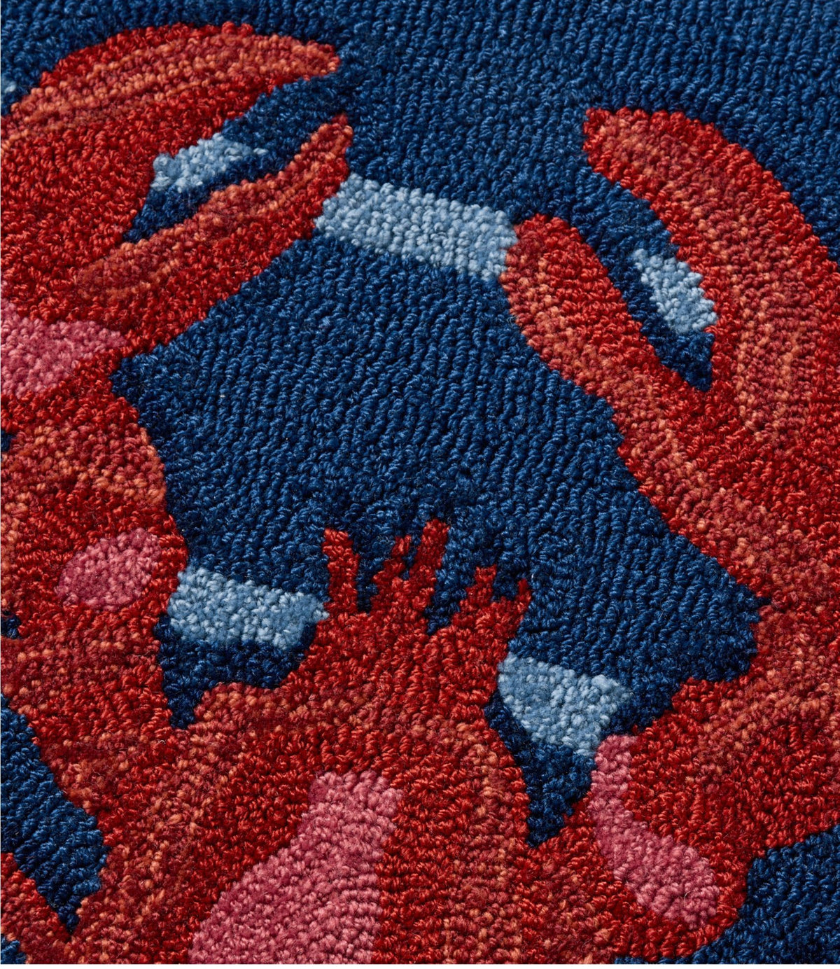 Indoor/Outdoor Vacationland Rug, Lobsters