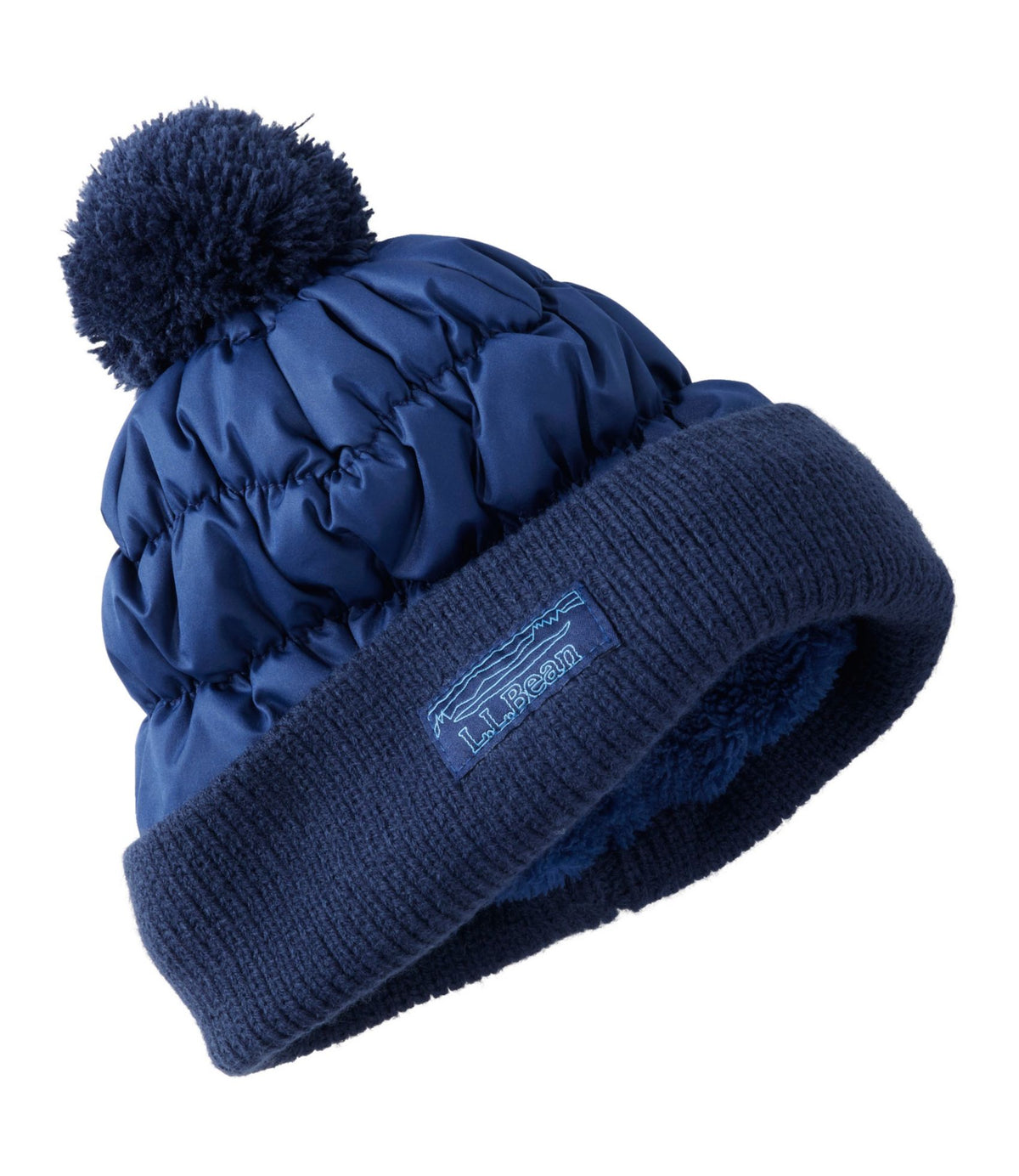 Kids' Puffer Pom Beanie
