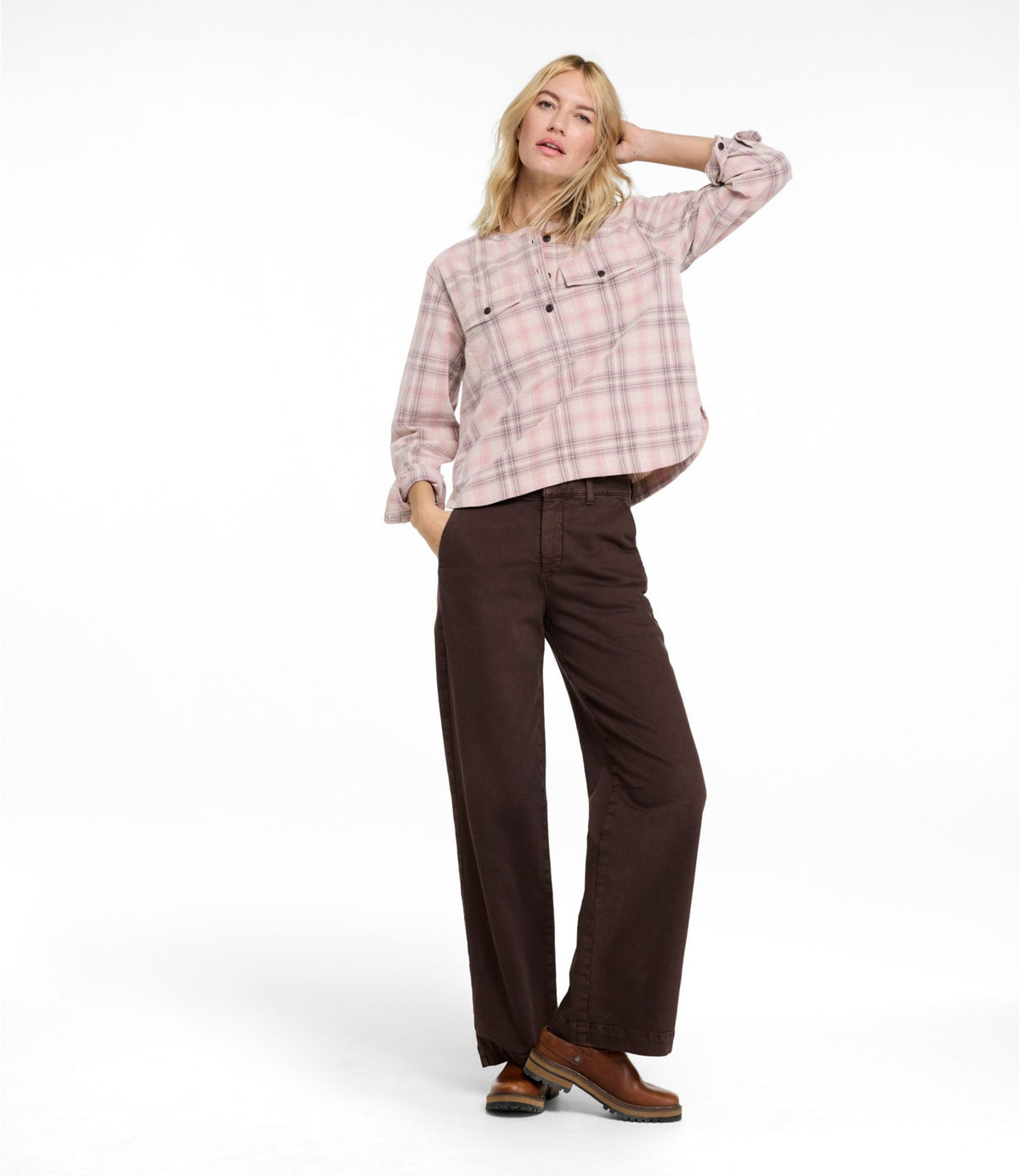 Women's True Shape Jeans, High-Rise Wide-Leg Trouser Colors