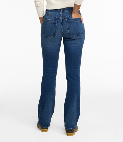 Women's L.L.Bean Go-Anywhere Jeans, Mid-Rise Bootcut