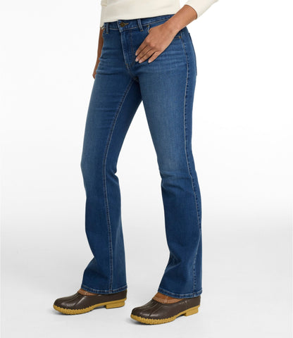 Women's L.L.Bean Go-Anywhere Jeans, Mid-Rise Bootcut
