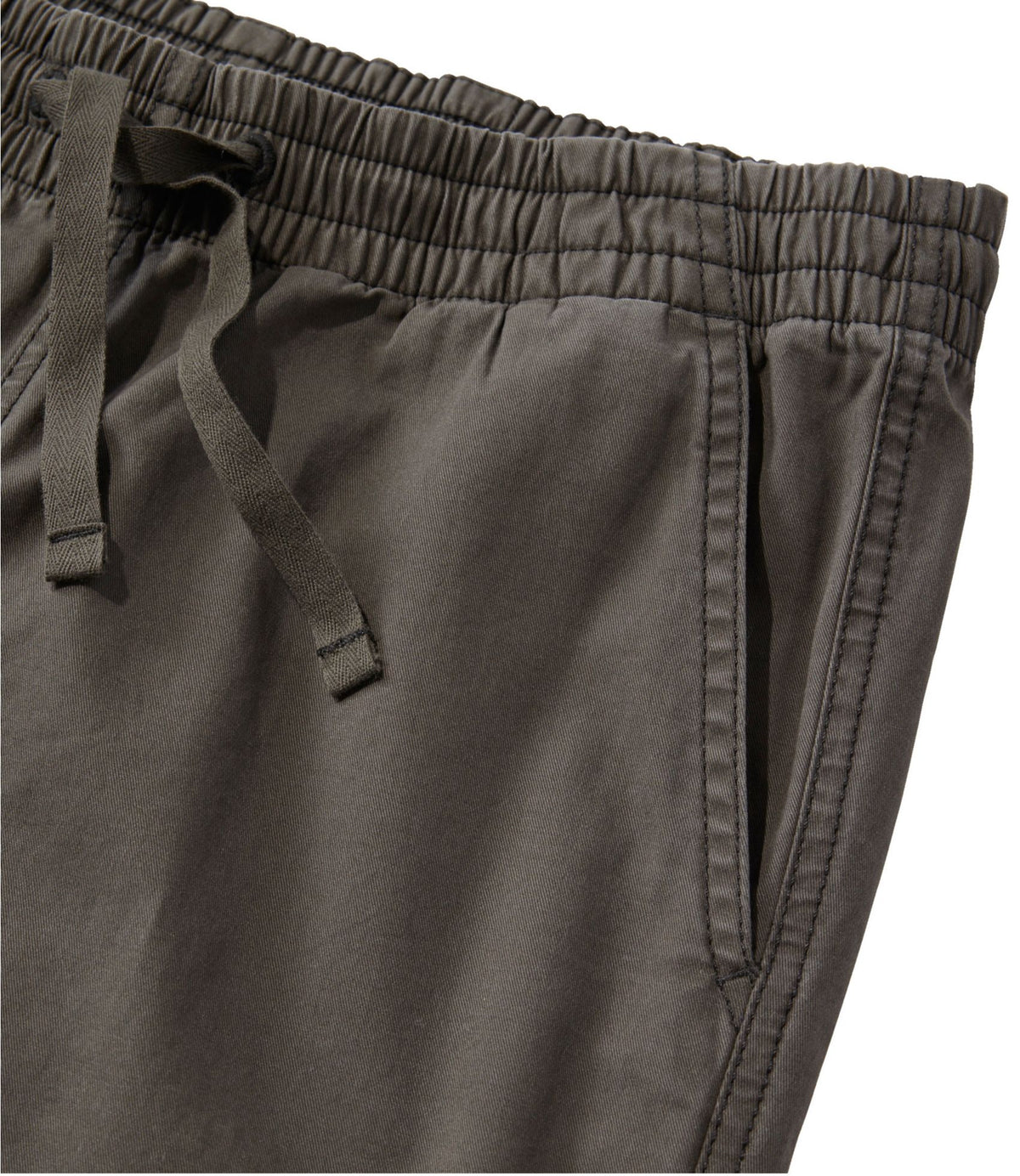 Women's Lakewashed Pull-on Chinos, Mid-Rise Wide-Leg Crop