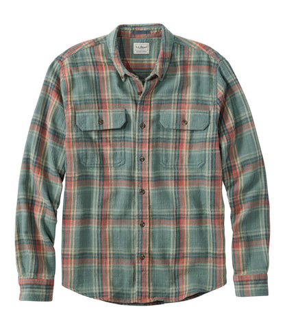 Men's 1912 Field Flannel Shirt, Slightly Fitted Untucked Fit, Plaid