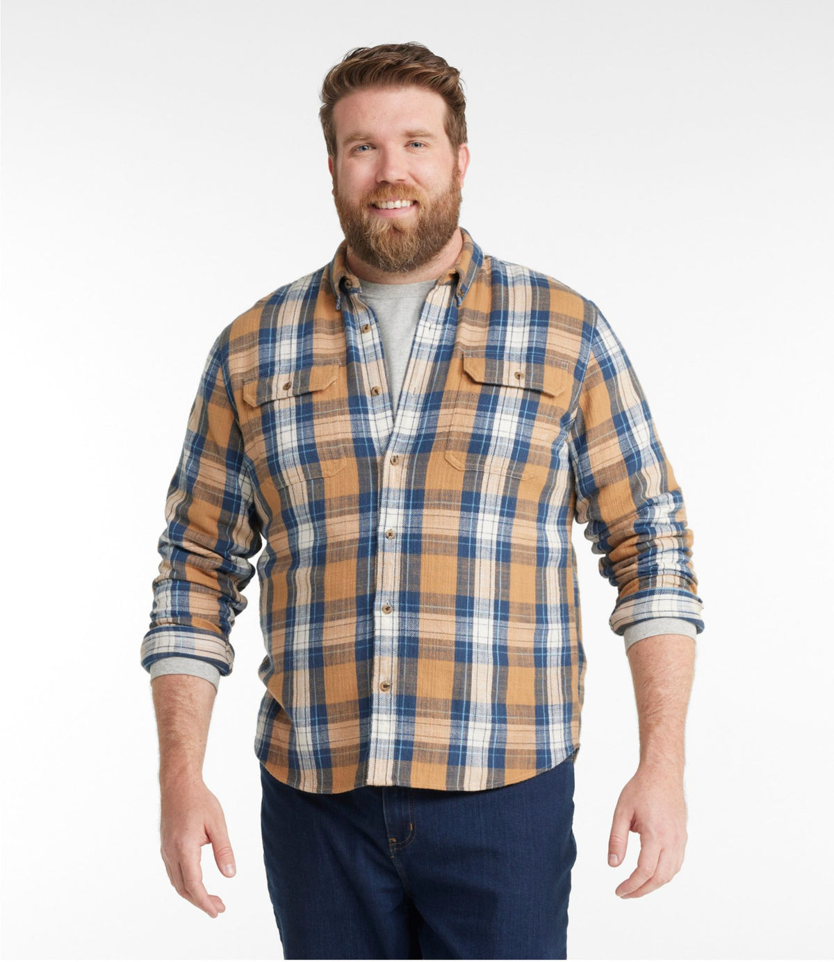 Men's 1912 Field Flannel Shirt, Slightly Fitted Untucked Fit, Plaid
