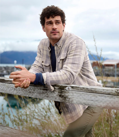 Men's 1912 Field Flannel Shirt, Slightly Fitted Untucked Fit, Plaid
