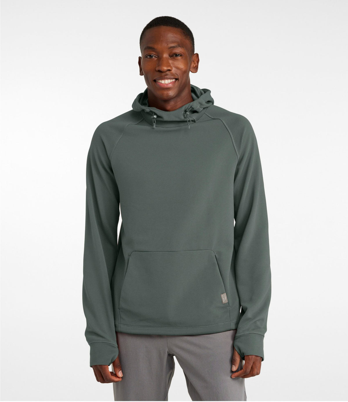 Men's VentureStretch Ottoman-Rib Hoodie