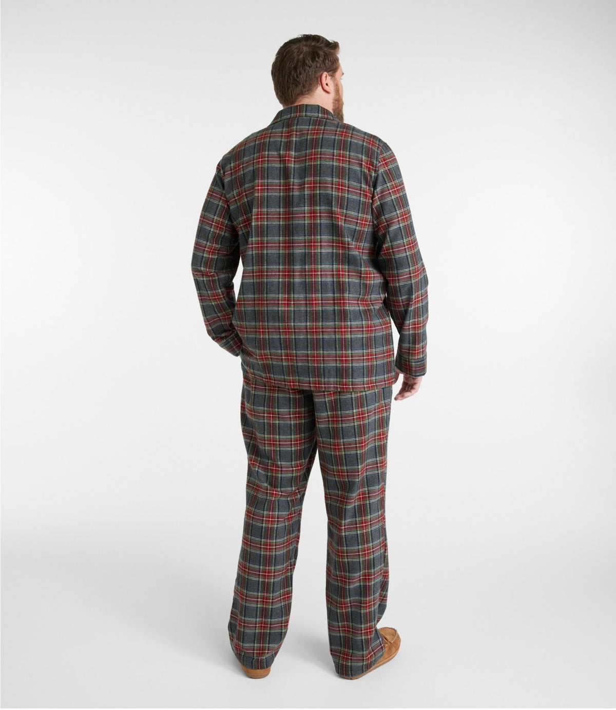 Men's Scotch Plaid Flannel Pajamas