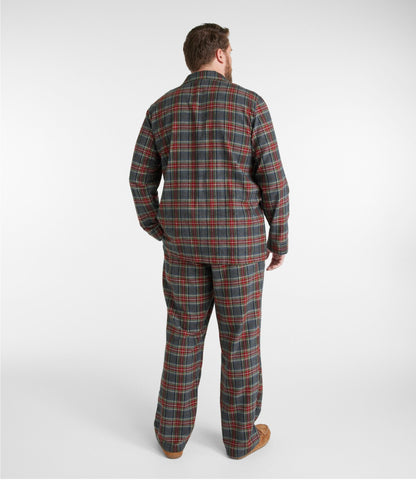 Men's Scotch Plaid Flannel Pajamas