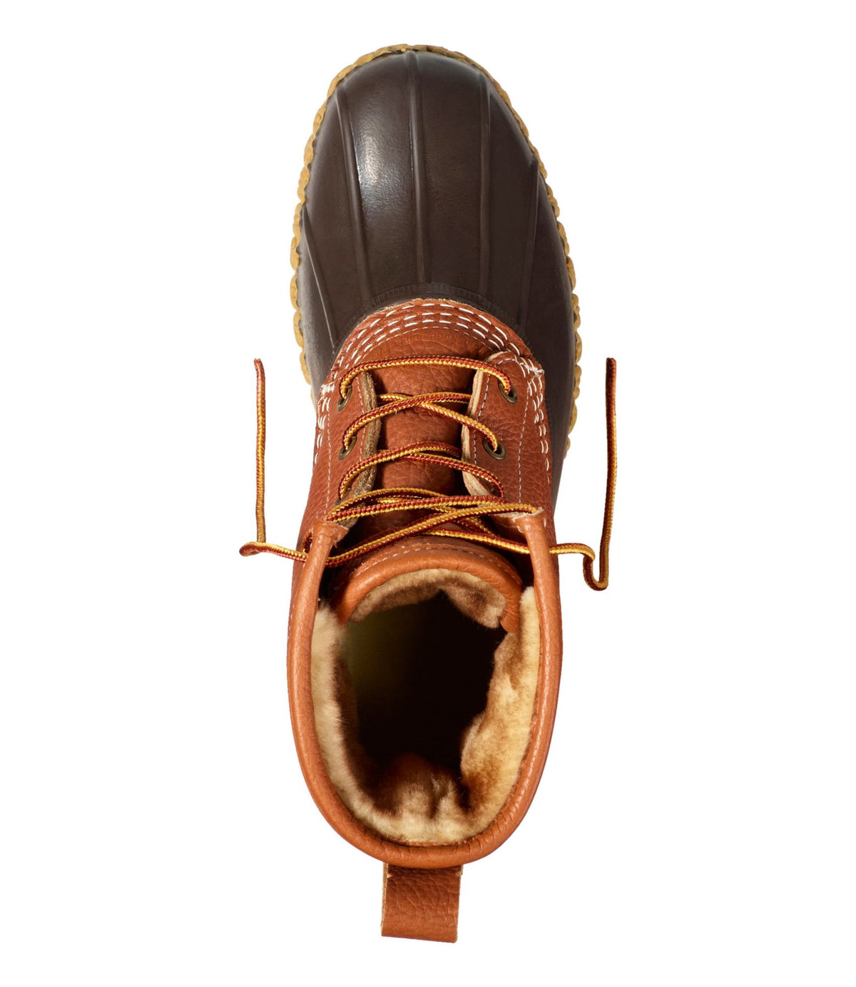 Men's Bean Boots, 8" Shearling-Lined Insulated