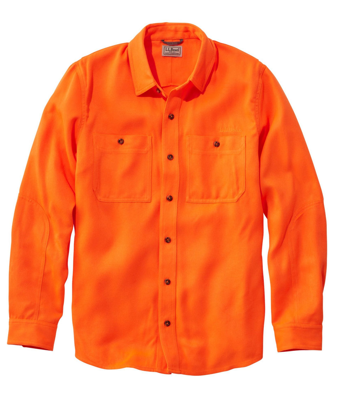Men's Double L Field Shirt, Hunter Orange